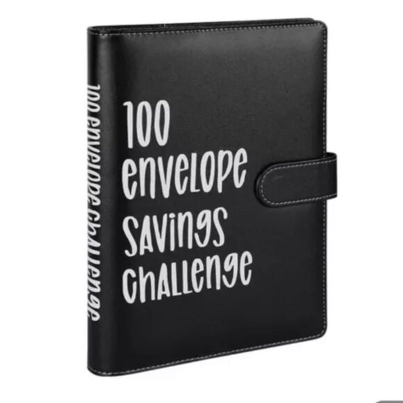 100 Envelope Savings Challenge Binder $5050  money saving Cash Budget set of 2 - Picture 3 of 7